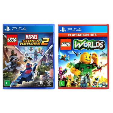 Lego Marvel Super Heroes para PS4 TT Games - Playstation Hits - Jogos de  Ação - Magazine Luiza