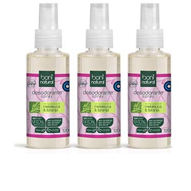 Imagem de KIT 3 Desodorante Boni Natural Melaleuca e Toranja 120ml