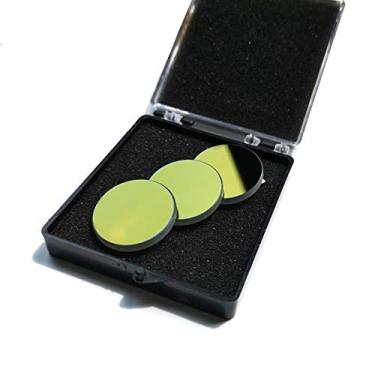 Imagem de CNCOLETECH Lente reflexiva dourada revestida com laser K9 de 20 mm para gravação a laser de CO2 40 W ou 50 W
