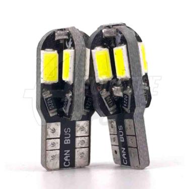 Imagem de Lampada Pingo T10 5W 10 Leds SMD TORRE Super Bco CAMBUS Un