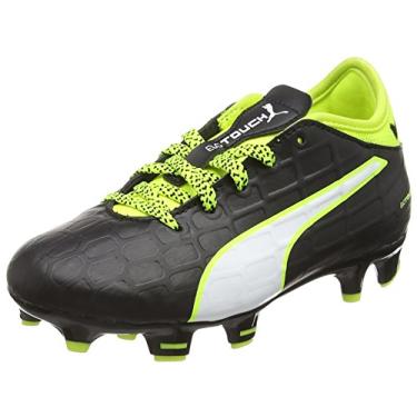 Imagem de PUMA Evotouch 3 Jr FG Boots - Youth - Black/White/Safety Yellow -