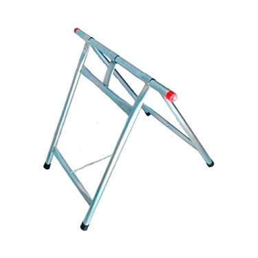 Imagem de Cavalete Dobrável 80x80cm Construção Aço Reforçado 1pç nv322