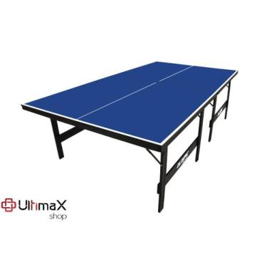 Mesa de ping pong cor preta mdp 15mm 1010 klopf + kit Completo