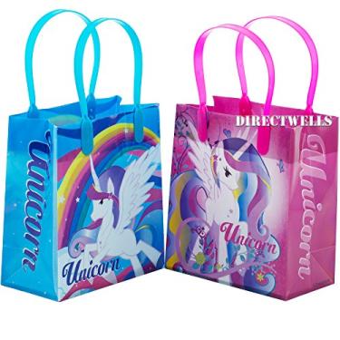 Imagem de PL Unicorn 12 bolsas reutilizáveis pequenas de qualidade premium 15 cm