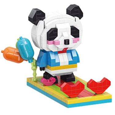Imagem de Myweyde Edifício Micro Mini Panda, Conjuntos de Micro Mini Blocos de Construção Animais Panda/Cat/Dog, Conjuntos de Construção Animais Bonitos Panda (Panda - 319Pcs)