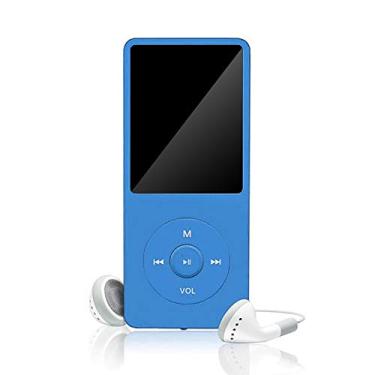 Imagem de Honorall Leitor MP3 / MP4 Leitor de música de 64 GB Leitor de música MP3 portátil com ecrã de 1,8" com rádio FM Voice Recorde para crianças e adultos