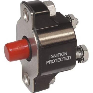 Imagem de (15a Dc) - Blue Sea 2138 Medium Duty Push Button Reset-Only - 15A