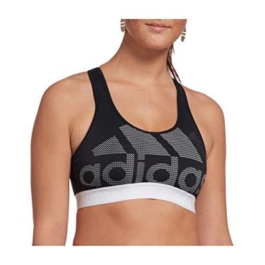 Imagem de adidas Sutiã feminino Don't Rest Alphaskin com logotipo esportivo