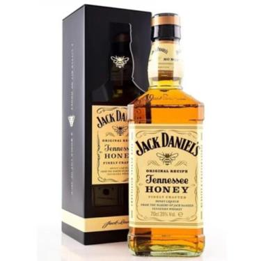 Imagem de Jack Honey 1 Litro Whisky Mel Original Na Caixa - Jack Daniels