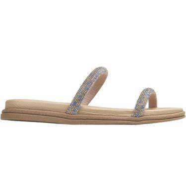 Imagem de Tamanco Feminino Casual Conforto Com Strass Beira Rio 8488.105