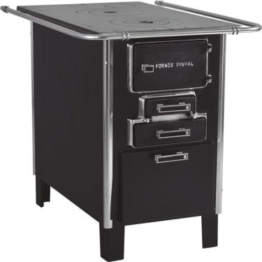 Imagem de Fogão A Lenha Econômico C Caixa Preto Fornos Pinhal N1