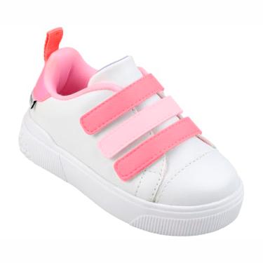 Imagem de TÊNIS BRANCO INFANTIL PAMPILI CASUAL YUMI 721002 Cor:Branco;Tamanho:26