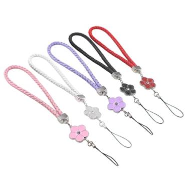 Imagem de HOOTNEE 5 Unidades Charme Do Telefone Alça De Encantos De Telefone Charme De Celular Cadeias De Telefone e Encantos Cordões De Telefone Cordão Para Telefone Alça De Celular Pulseira