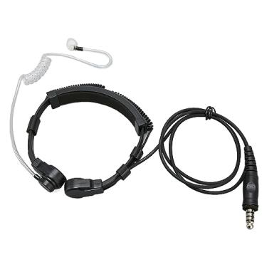 Imagem de Fone de Ouvido Com Microfone de Garganta Com U94 PTT paraXTN600 SV22C SU220 XV2600 XU2600 2 Pinos, Fone de Ouvido Walkie Talkie Enrolado para Reuniões Em Cassinos