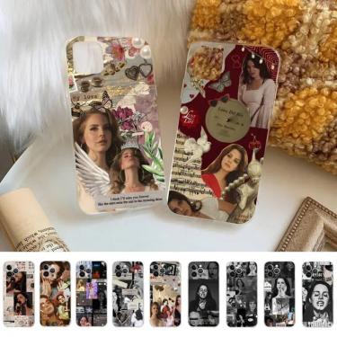 Imagem de Lana del Rey Lust for Life Phone Case  capa de silicone macio para iPhone 14  13  12  11 Pro Mini