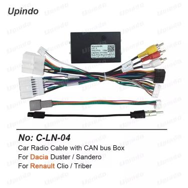 Imagem de Cabo adaptador can-bus para renault clio triber  conector multimídia android  para rádio automotivo