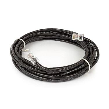 Imagem de Cabo De Rede Cat5E Montado Preto - 100 Metros