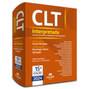 Imagem de Clt Interpretada - 15Ed/24