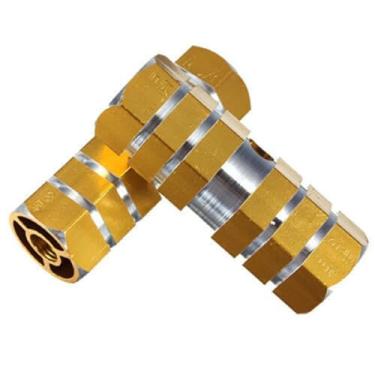 Imagem de Riloer Par de pedais de bicicleta antiderrapantes, pinos de descanso de pé, pedais traseiros para ciclismo de bicicleta de montanha, pinos de bicicleta, pedais de bicicleta antiderrapantes, amarelo