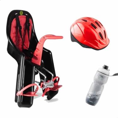 Imagem de Cadeirinha Dianteira Refactor Baby Bike Bicicleta Criança Vermelha