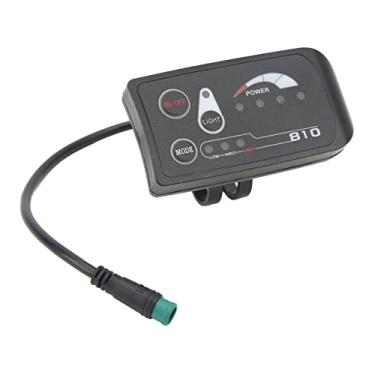 Imagem de Medidor de Exibição de LED de Bicicleta Elétrica, Exibição de Bicicleta Elétrica 5P Plugue Macho Modificação de Bicicleta Portátil Com Baixas Taxas de Falha para Scooters