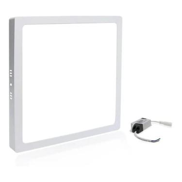 Imagem de Painel Plafon Luminaria Luz Led Sobrepor 40X40 36W 6500K