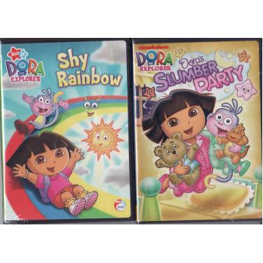 Imagem de Nick Jr. LIMITED EDITION 2 DVD Set Dora The Explorer Shy Rainbow / Dora's Slumber Party