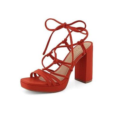 Imagem de Sandália Ramarim 22-58501 Andressa Suita Amarração Feminina