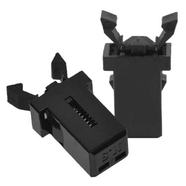 Imagem de 2 fechos de tampa de caixote compatíveis com lixeiras Brabantia de 3 litros - 50 litros, acessórios de carro, suporte de óculos de sol, trava de tampa de lixo, trava de tampa de lixeira para caixotes