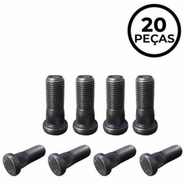 Imagem de 20 Un Parafusos Prisioneiro Roda TRASEIRA CHEVROLET D20 S10 - TOURO