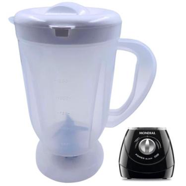 Imagem de Copo de Liquidificador Mondial Power Black Forte Branco - Micromax