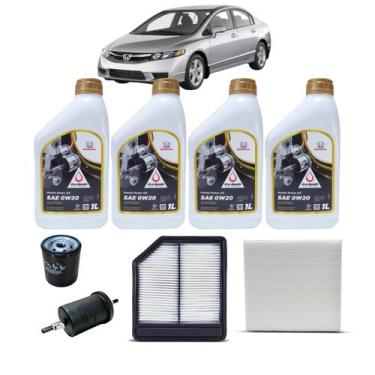 Imagem de Kit Troca De Óleo Honda Civic G8 2007-2011