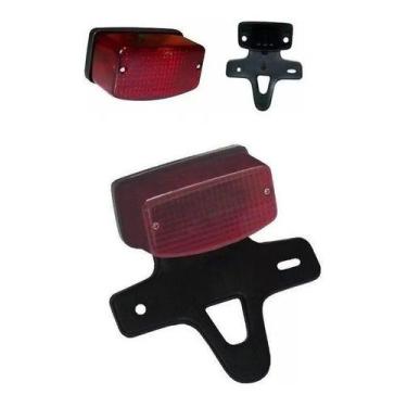 Imagem de Suporte De Placa + Lanterna Honda Xl 125 Xl 250 Xlx 250 - Valplas/Plas