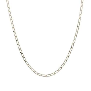 Imagem de Colar de prata 925 fina unissex rommanel groumet 50 cm 830101