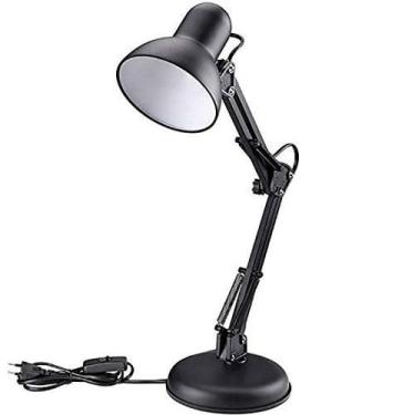 Imagem de Luminaria Robo Articulada de Mesa com Base Garra Computador Home Offic