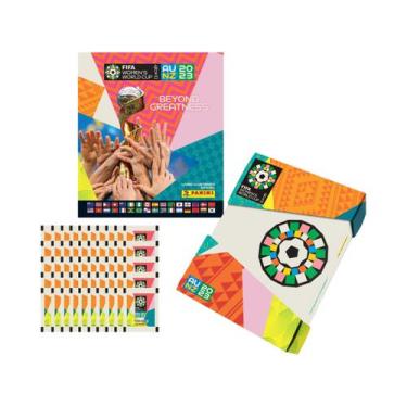 Imagem de Álbum de Figurinhas Capa Dura Prata Copa do Mundo Feminina 2023 com 50