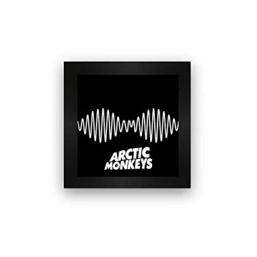 Imagem de Quadro azulejo com moldura Arctic Monkeys Am