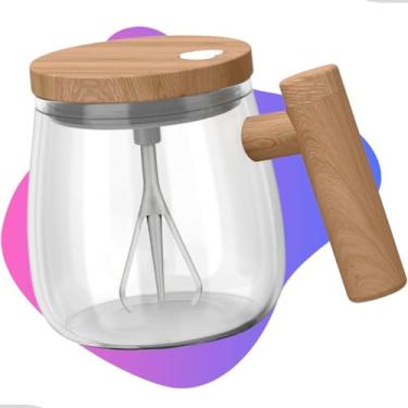 Imagem de Jarra Eletrica Automatica Misturada Portatil Café Suco Agua Chá 400ml