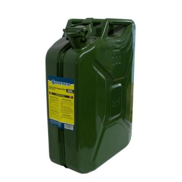 Imagem de Galão de Metal para Gasolina com Tampa 20 Litros Bremen