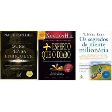 Imagem de Quem Pensa Enriquece + Mais Esperto Que O Diabo + Os