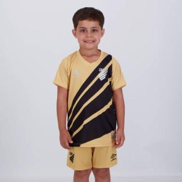 Imagem de Kit Infatil Umbro Athletico Paranaense II 2024, 2 ANOS