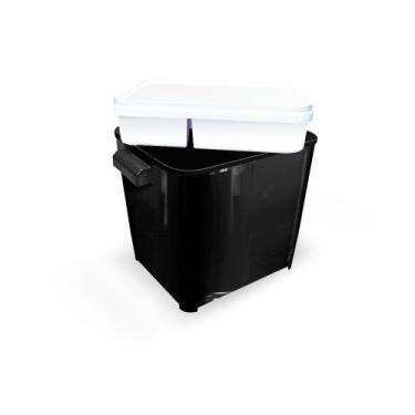 Imagem de Canister Furacao Pet C/ Comedouro 4,5 Kg Black - Furacão Pet