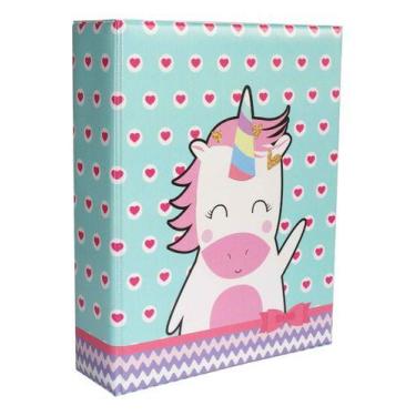 Imagem de Álbum Fotos Capa Meu Bebê Menina Rosa 500 Fotos 10x15 - Pink Days