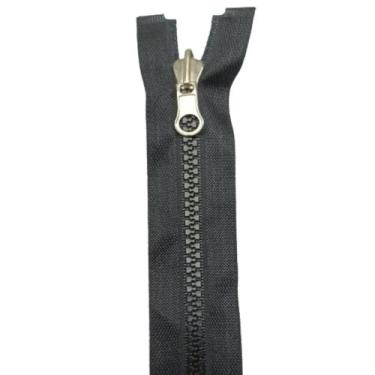 Imagem de Ziper 55cm dentado 5 destacavel dupla face 2 und - CENTRAL, Preto
