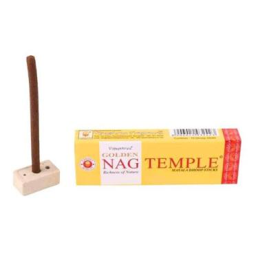 Imagem de Incenso Dhoop Tibetano Golden Nag, Temple