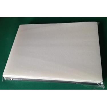 Imagem de kit p/ encadernação A4 Transparente Line 50 + Preto Couro 50 - Plastyl