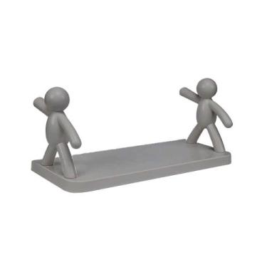 Imagem de Prateleira Organizadora multiuso Bonecos - Yaay, Cinza