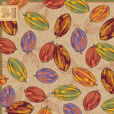 Imagem de Saco Express 49x49cm para Ovos de 750g a 1kg - Cacau Tropical - 5 unid