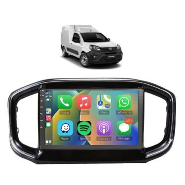 Imagem de Kit Multimídia Fiorino 2021 / 2025 Android 9 Pol 2/32Gb Carplay Gps Wi