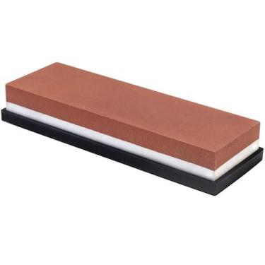 Imagem de Pedra Para Afiar Brinox Suprema Dupla Face Profissional 18x6